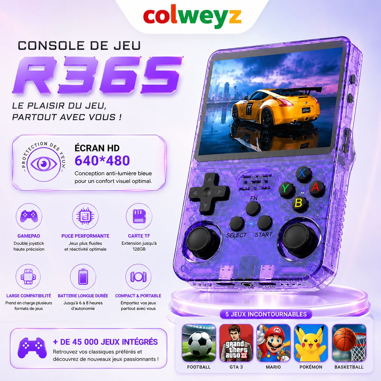 R65S 40000 Jeux Vidéos