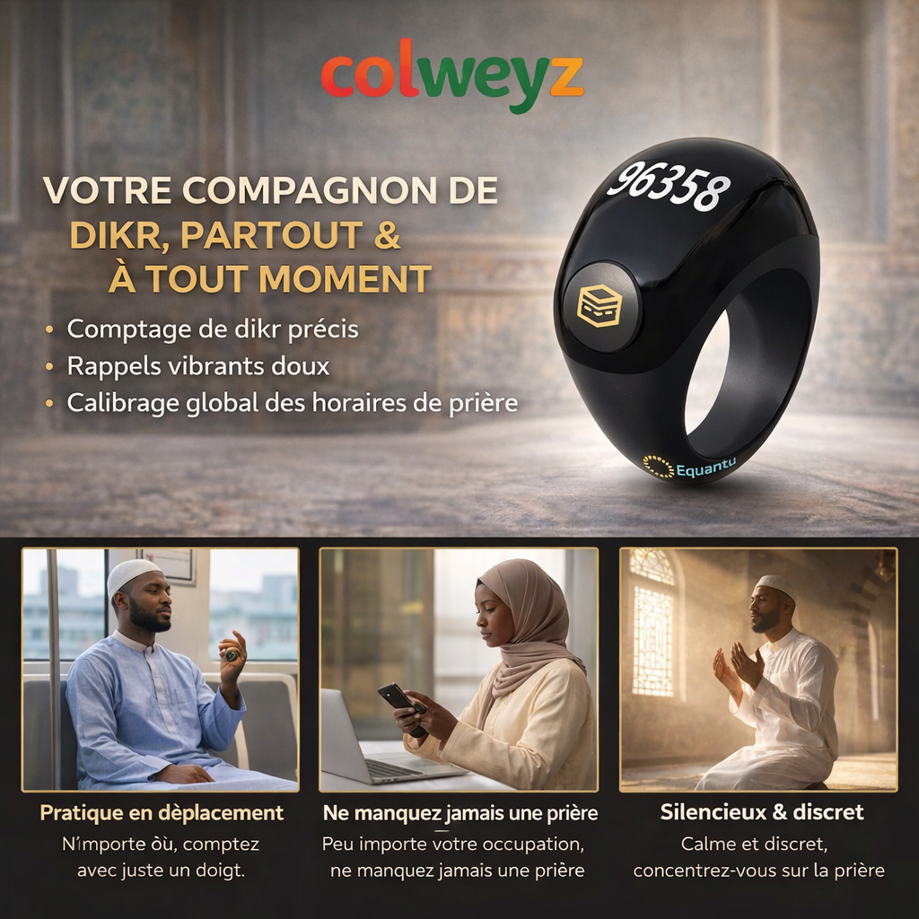 Bague Zikr 3 Tailles