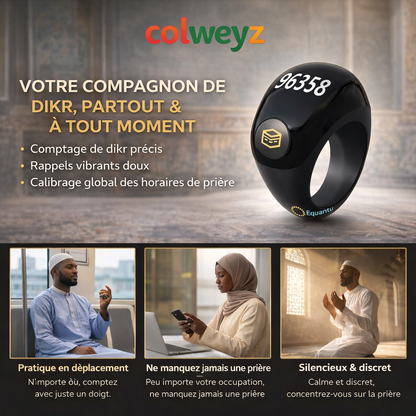 Bague Zikr 3 Tailles