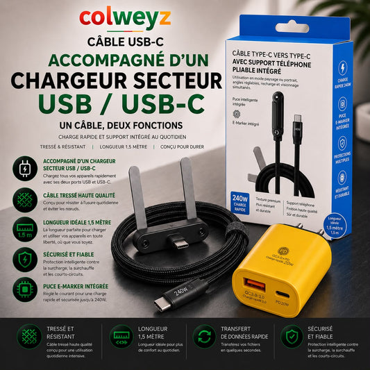 Pack FastChargeur 240W