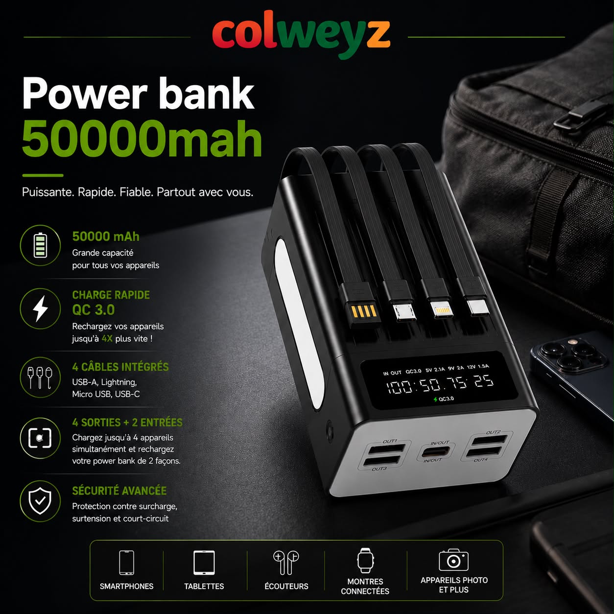 PowerBank 50000 mAh