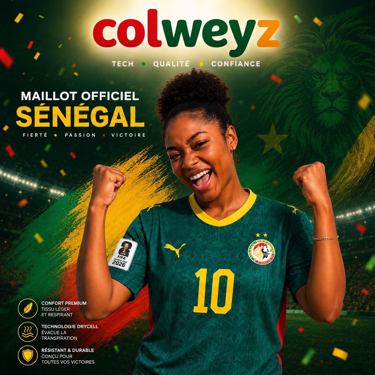 Maillot Sénégal Original 2026