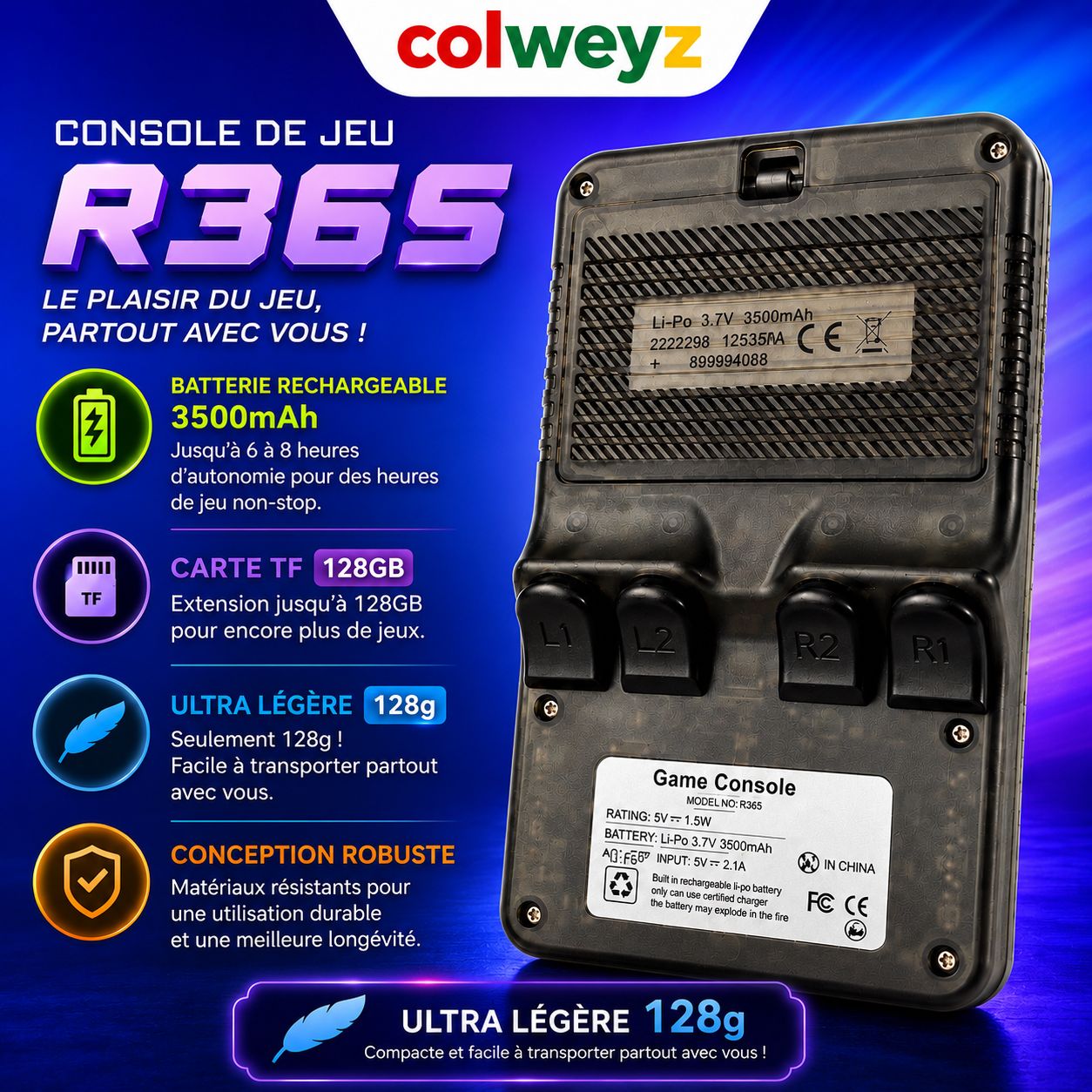 R65S 40000 Jeux Vidéos