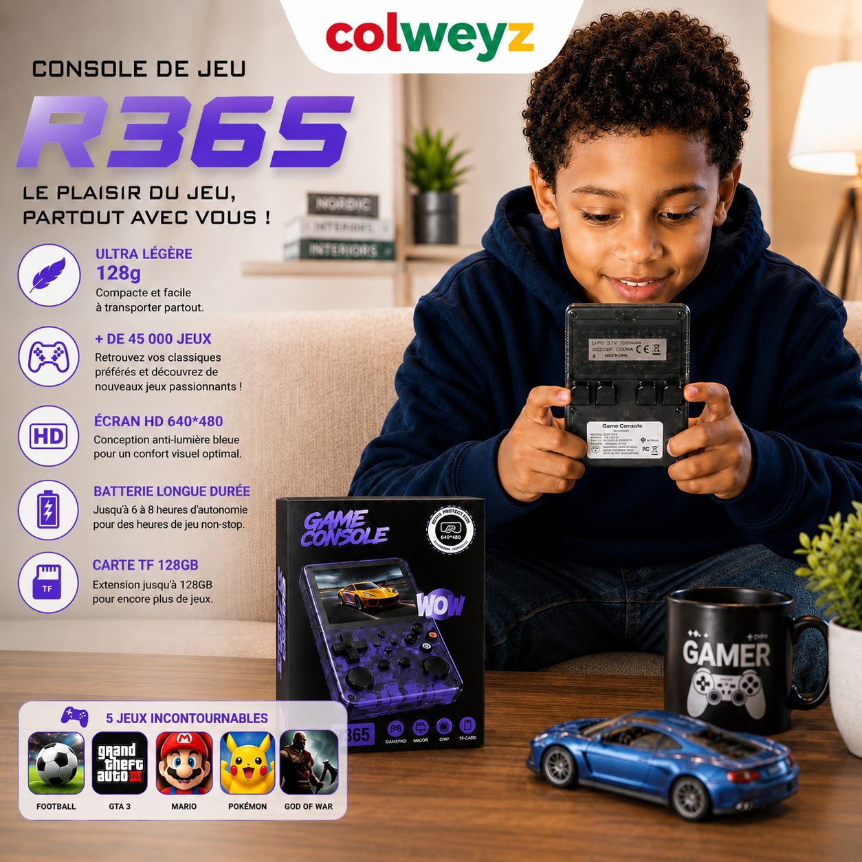 R65S 40000 Jeux Vidéos