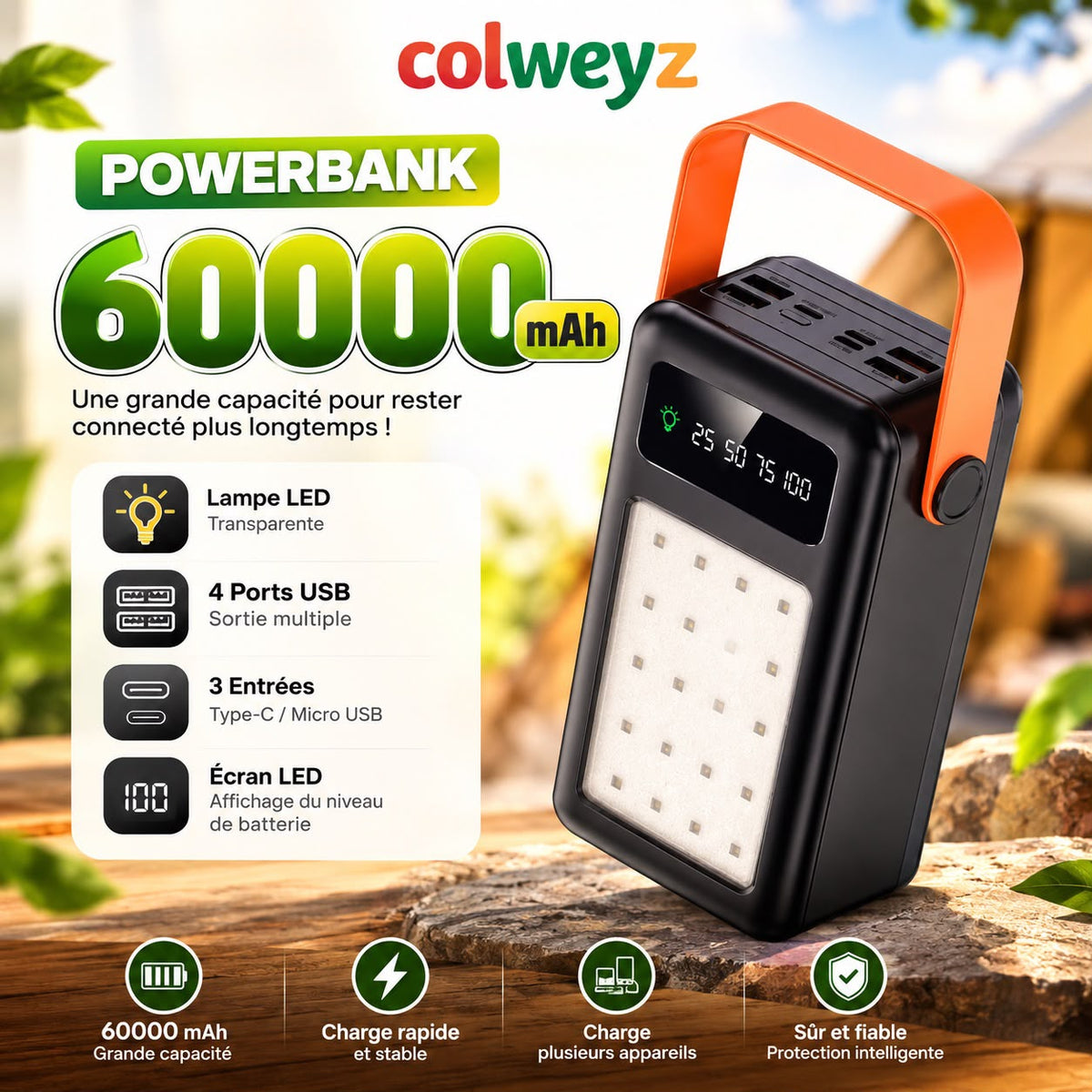 PowerBank 60000 mAh