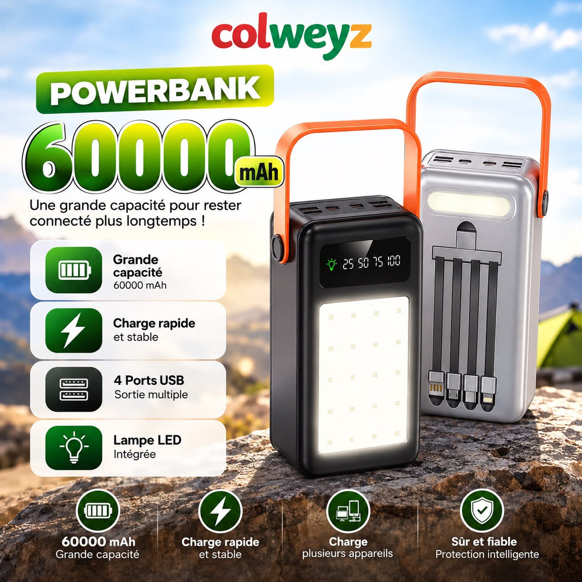 PowerBank 60000 mAh