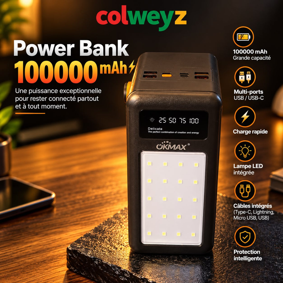 PowerBank 100000 mAh
