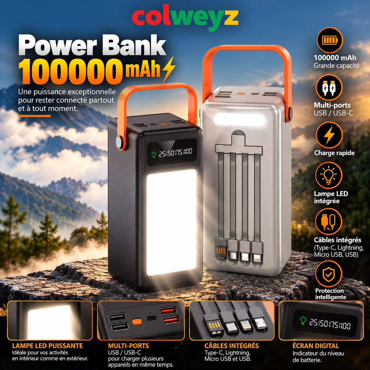 PowerBank 100000 mAh